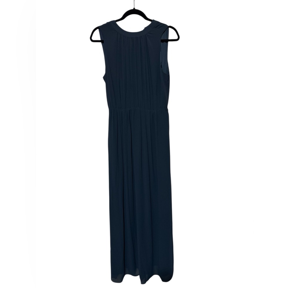 H&M NWT Blue Chiffon Maxi Dress Size Small Bridesmaid Wedding Formal Graduation
